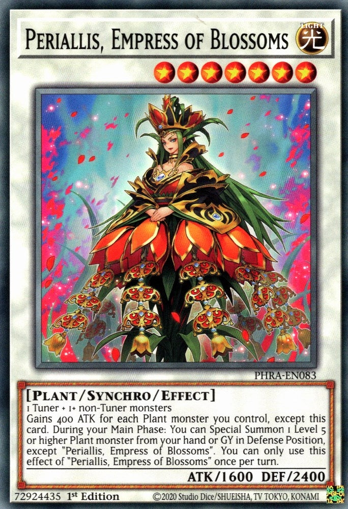 Periallis Empress of Blossoms (83) (PHRA) - YuGiOh Single