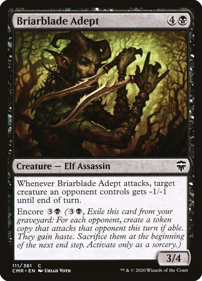 Briarblade Adept (111) [CMR] - MTG Single