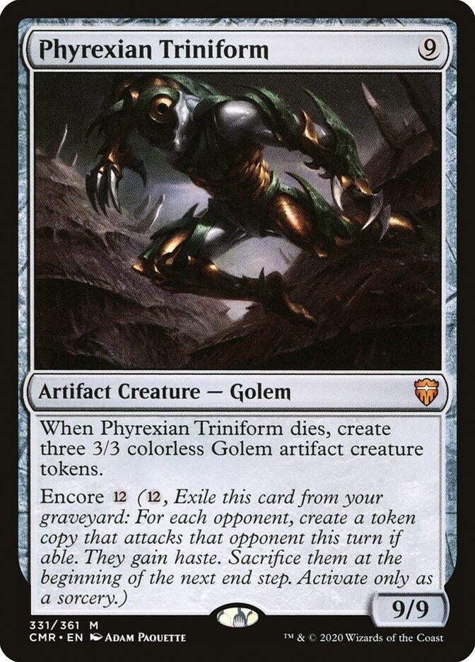 Phyrexian Triniform (331) [CMR] - MTG Single