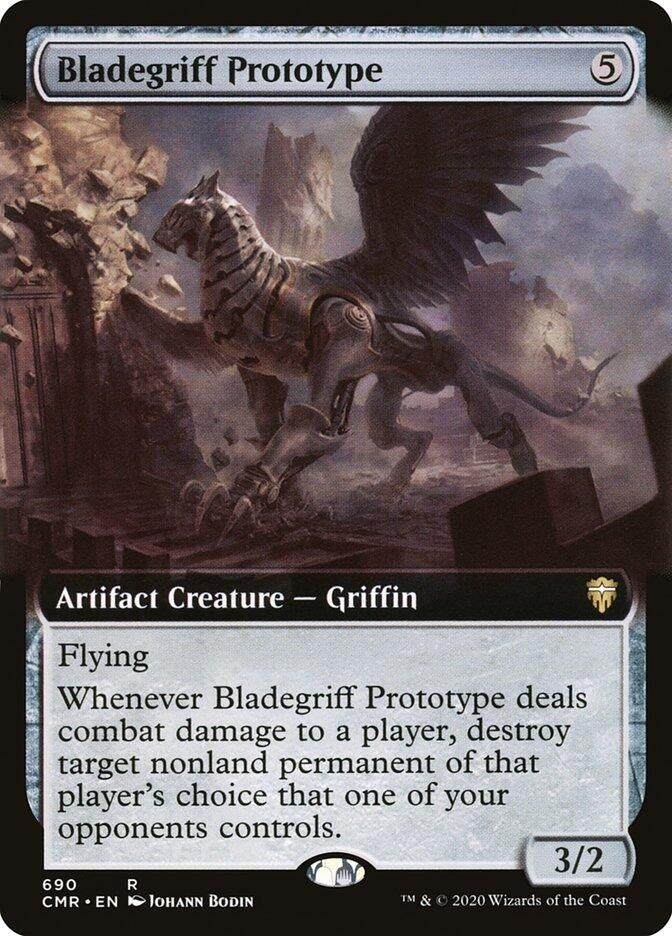 Bladegriff Prototype (Extended Art) (690) [CMR] - MTG Single