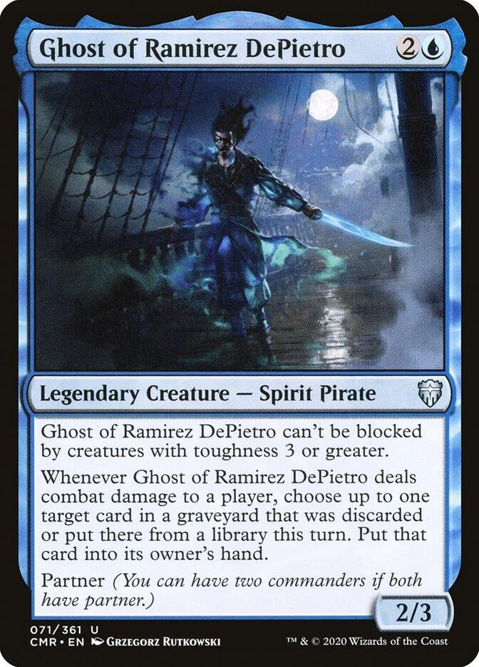 Ghost of Ramirez DePietro (71) [CMR] - MTG Single
