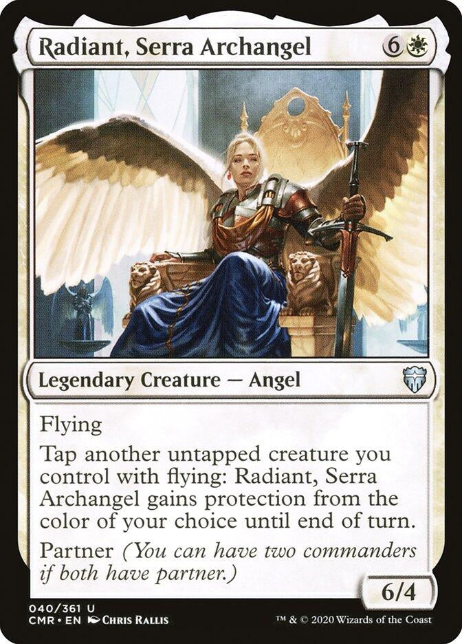 Radiant Serra Archangel (40) [CMR] - MTG Single
