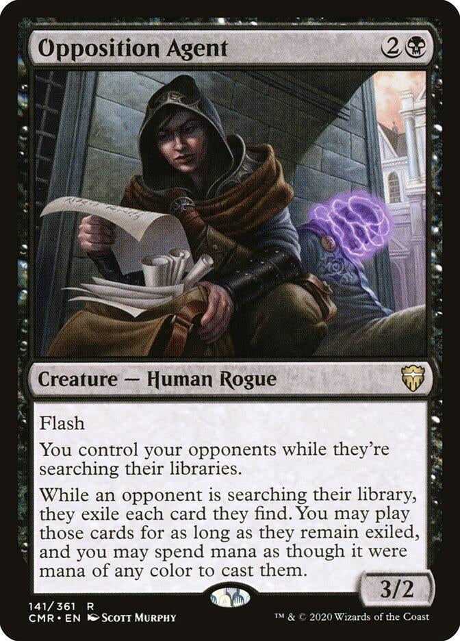 Opposition Agent (141) [CMR] - MTG Single