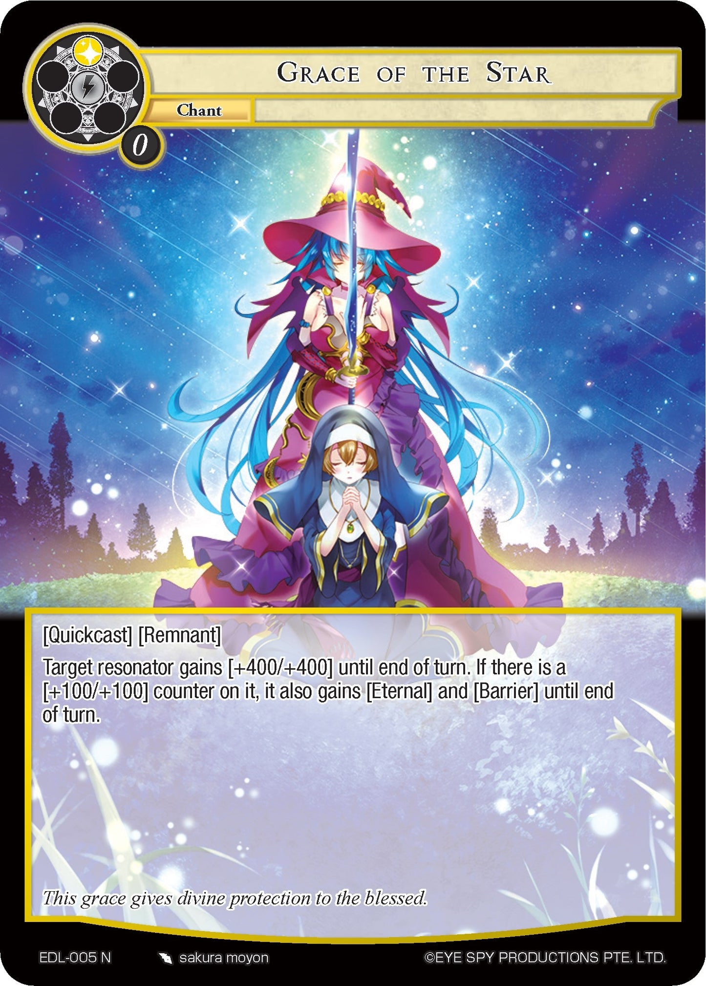 Grace of the Star (5) [EDL] - Force of Will Single