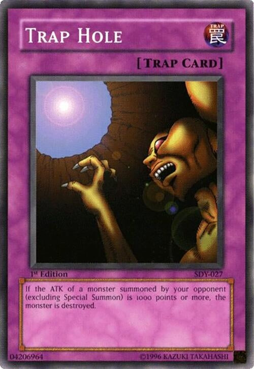 Trap Hole (27) - YuGiOh Single