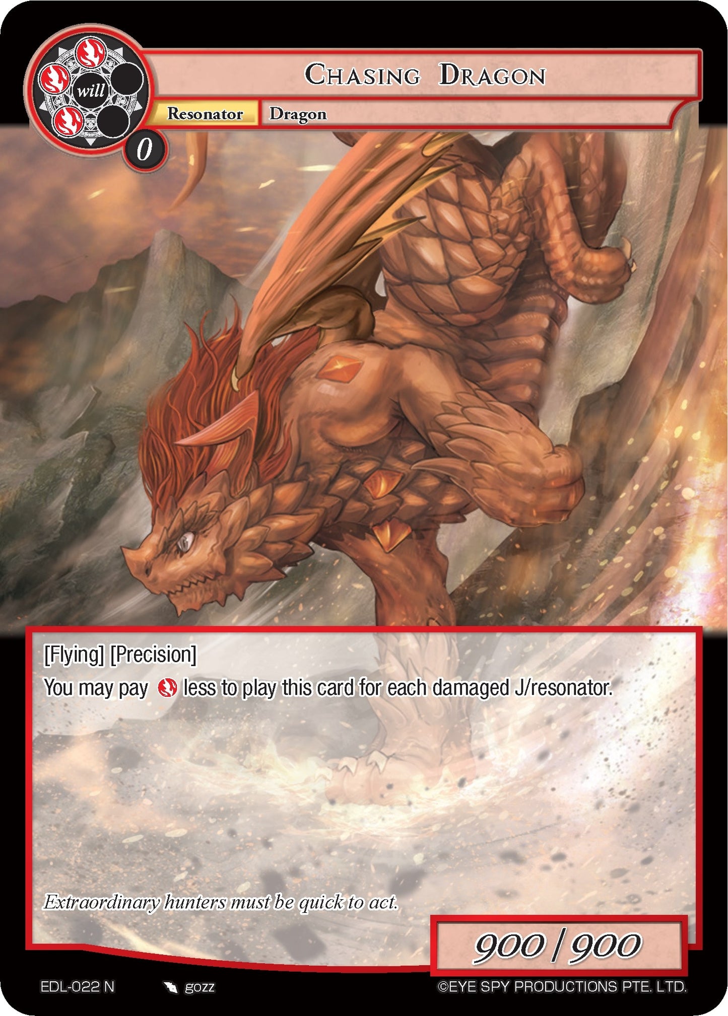 Chasing Dragon (22) [EDL] - Force of Will Single