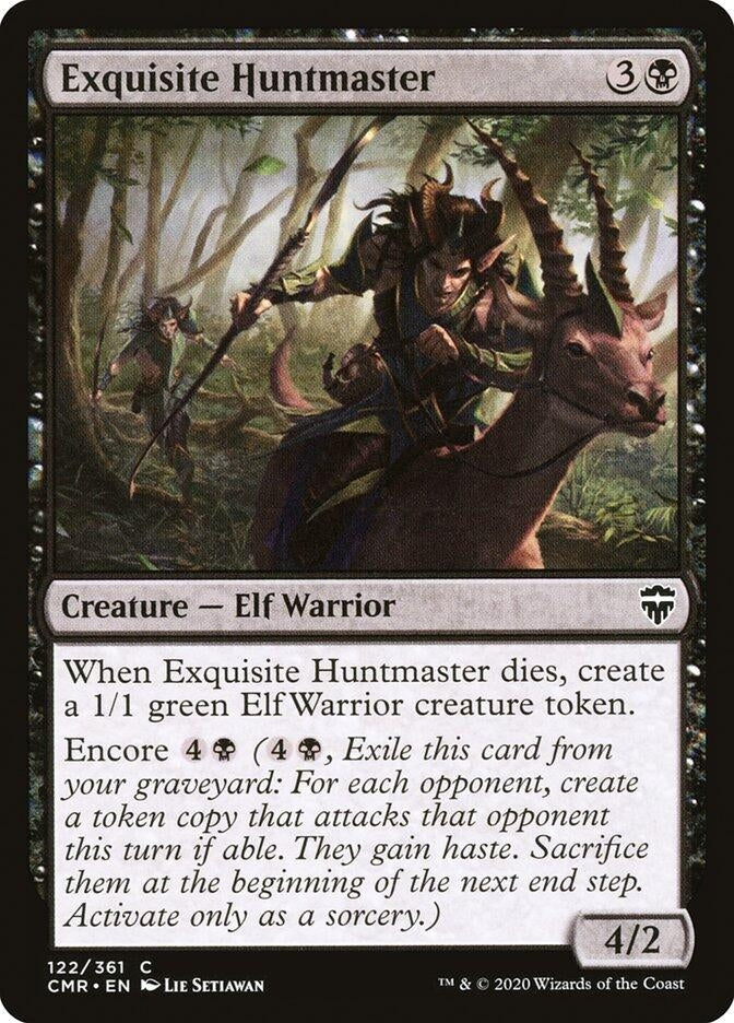 Exquisite Huntmaster (122) [CMR] - MTG Single