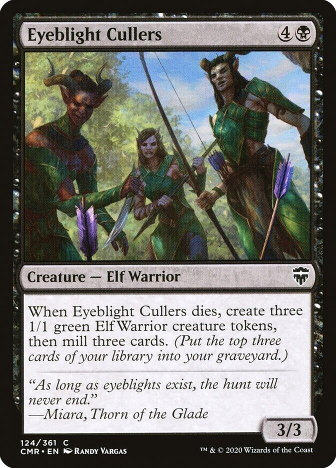 Eyeblight Cullers (124) [CMR] - MTG Single