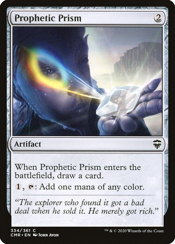 Prophetic Prism (334) [CMR] - MTG Single