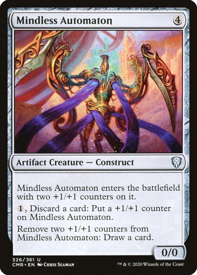 Mindless Automaton (326) [CMR] - MTG Single