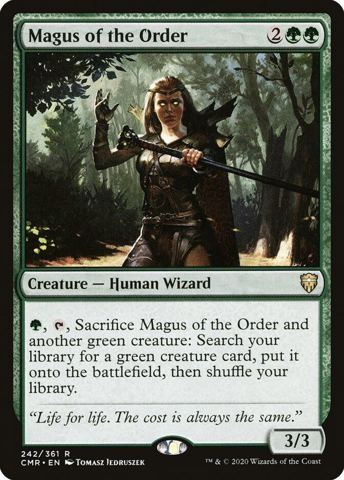 Magus of the Order (242) [CMR] - MTG Single