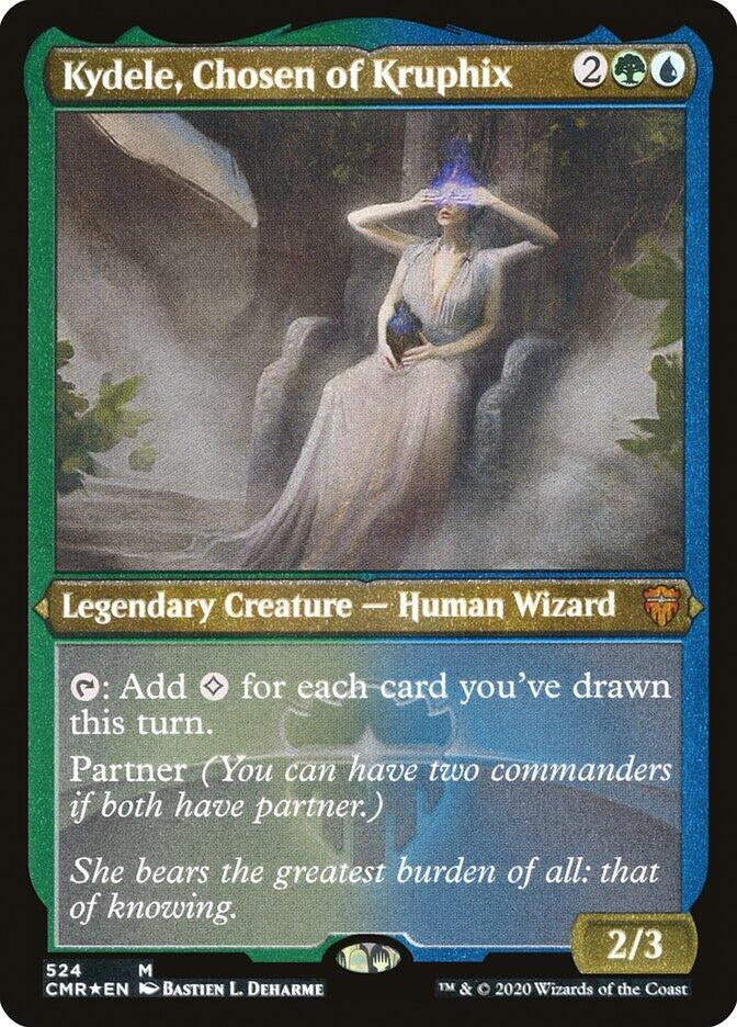 Kydele Chosen of Kruphix (Foil Etched) (524) [CMR] - MTG Single