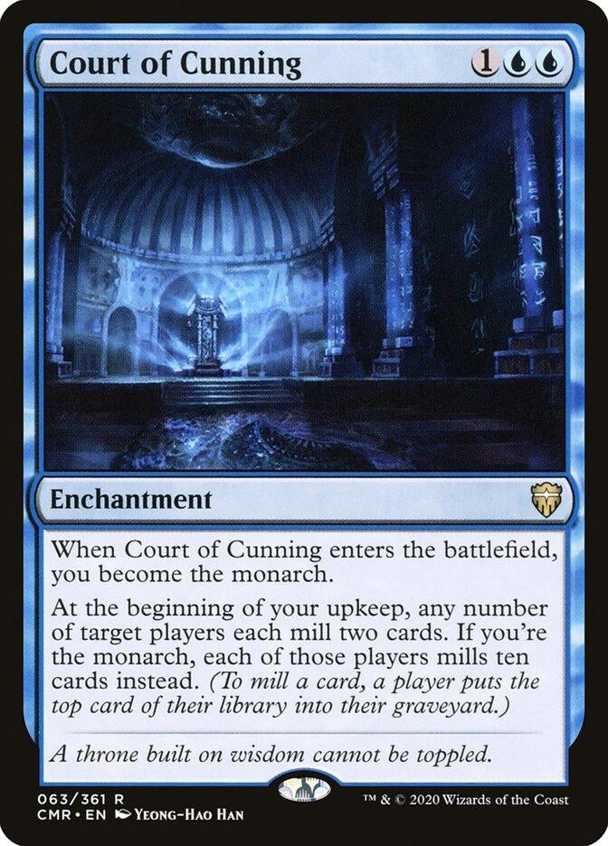 Court of Cunning (63) [CMR] - MTG Single