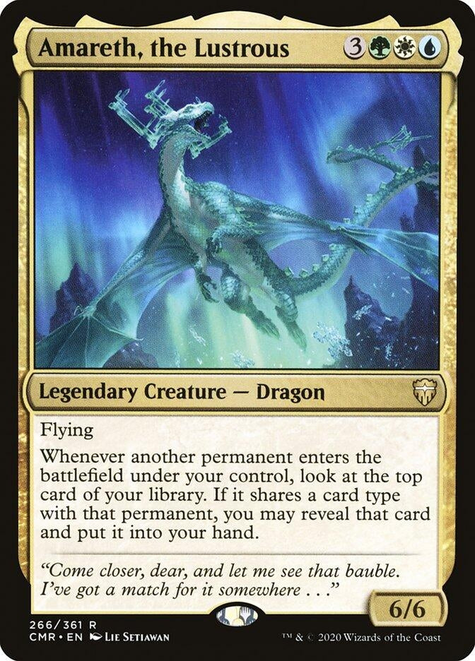Amareth the Lustrous (266) [CMR] - MTG Single
