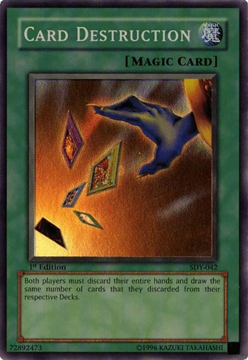 Card Destruction (42) - YuGiOh Single
