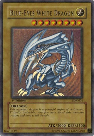 Blue-Eyes White Dragon (1) - YuGiOh Single
