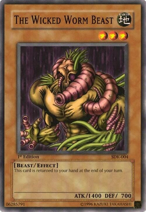 The Wicked Worm Beast (4) - YuGiOh Single