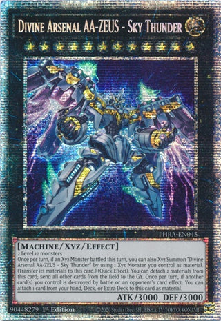 Divine Arsenal AA-ZEUS - Sky Thunder (Starlight Rare) (45) (PHRA) - YuGiOh Single