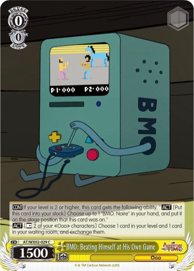 BMO: Beating Himself at His Own Game (2029) [AT/WX02] - Weiss Schwarz Single