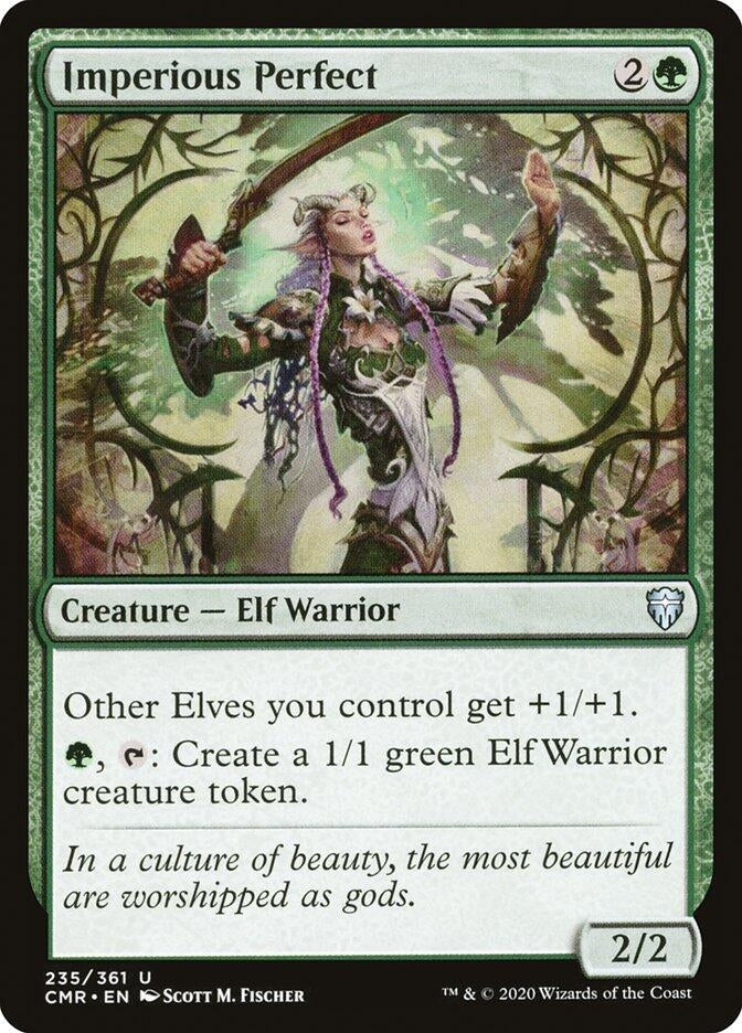 Imperious Perfect (235) [CMR] - MTG Single