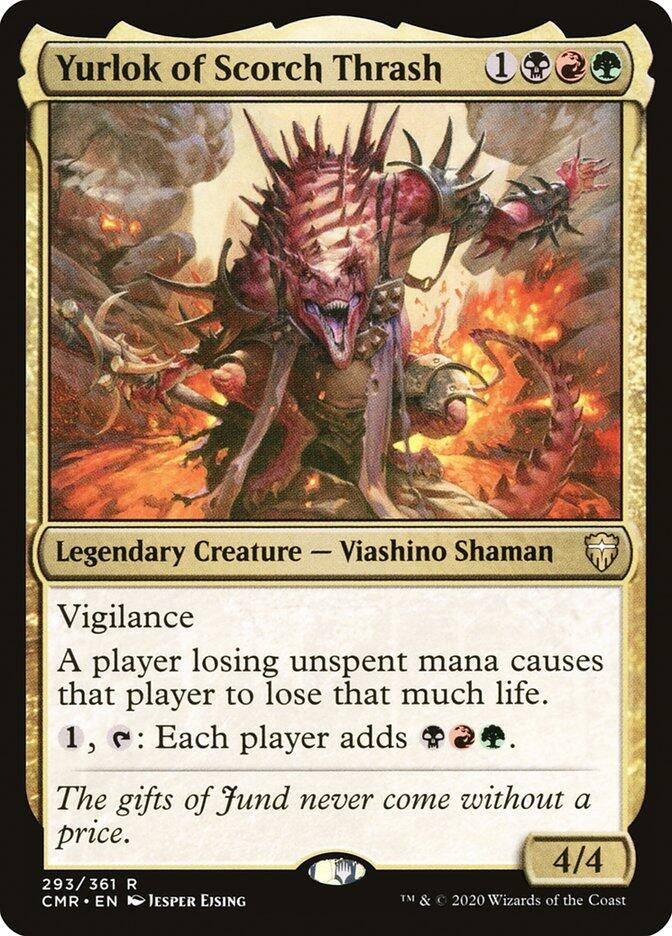 Yurlok of Scorch Thrash (293) [CMR] - MTG Single