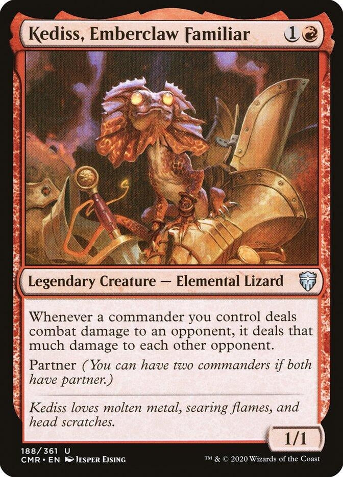 Kediss Emberclaw Familiar (188) [CMR] - MTG Single