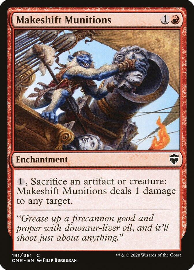 Makeshift Munitions (191) [CMR] - MTG Single