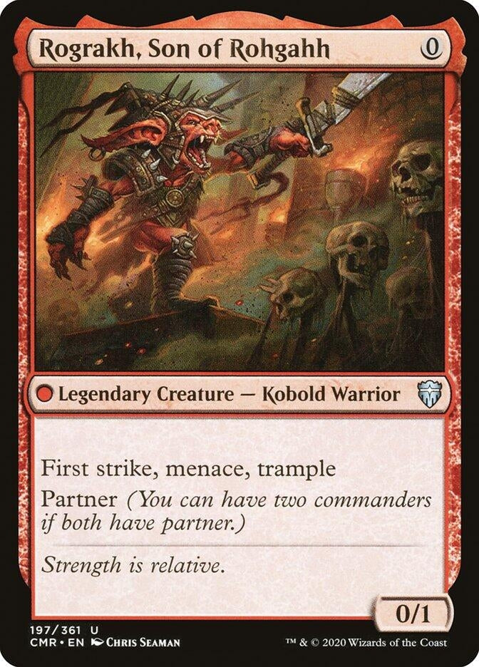 Rograkh Son of Rohgahh (197) [CMR] - MTG Single