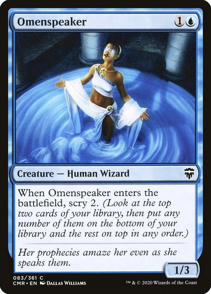 Omenspeaker (83) [CMR] - MTG Single