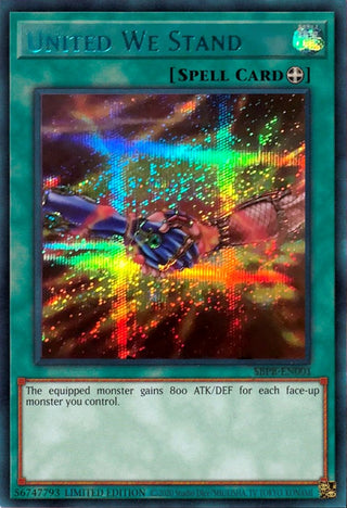 United We Stand (Blue) (1) (MISC) - YuGiOh Single