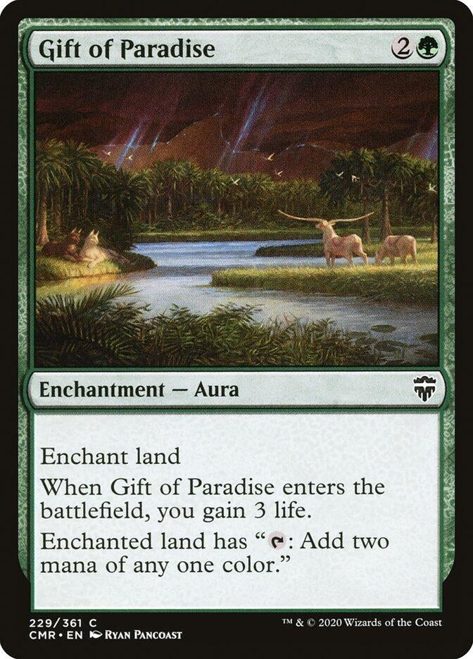 Gift of Paradise (229) [CMR] - MTG Single