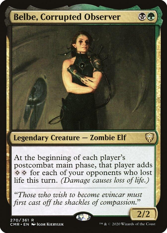 Belbe Corrupted Observer (270) [CMR] - MTG Single