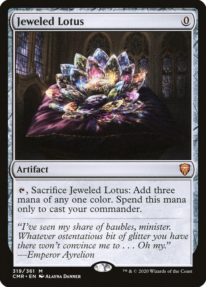 Jeweled Lotus (319) [CMR] - MTG Single