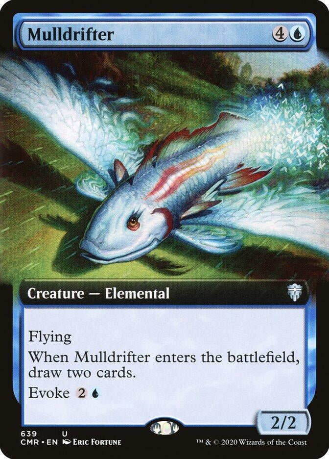Mulldrifter (Extended Art) (639) [CMR] - MTG Single