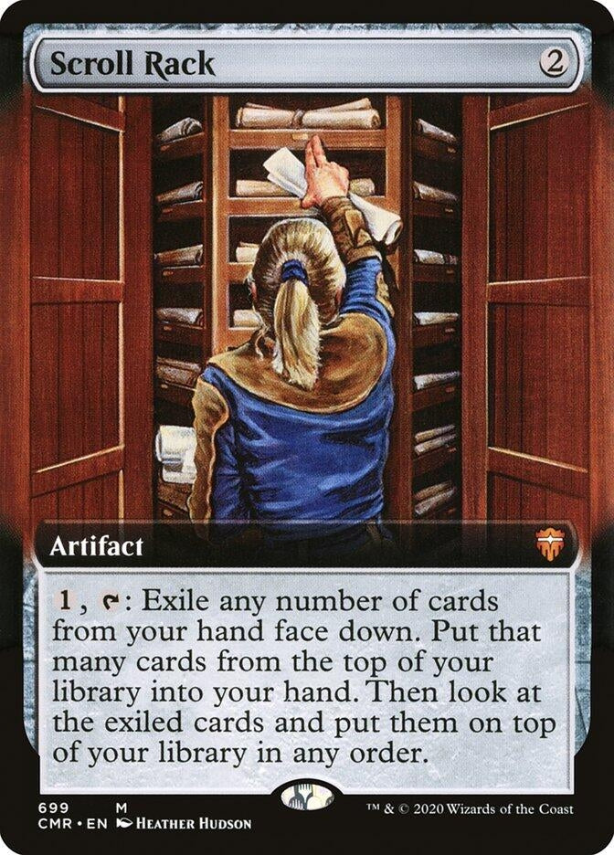 Scroll Rack (Extended Art) (699) [CMR] - MTG Single