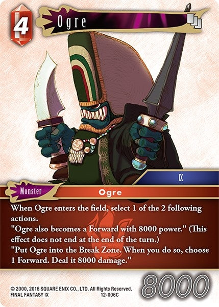 Ogre (12) [OP12] - Final Fantasy TCG Single