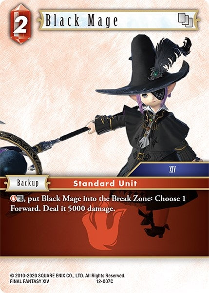 Black Mage (12) [OP12] - Final Fantasy TCG Single