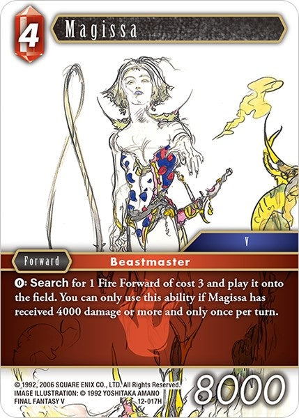 Magissa (12) [OP12] - Final Fantasy TCG Single