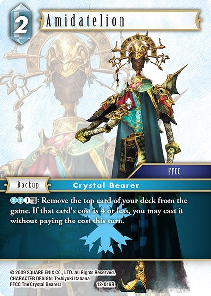 Amidatelion (12) [OP12] - Final Fantasy TCG Single