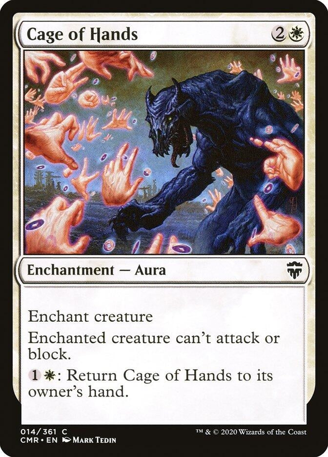 Cage of Hands (14) [CMR] - MTG Single