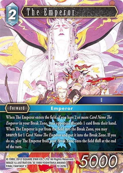 The Emperor (12) [OP12] - Final Fantasy TCG Single