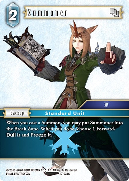 Summoner (12) [OP12] - Final Fantasy TCG Single
