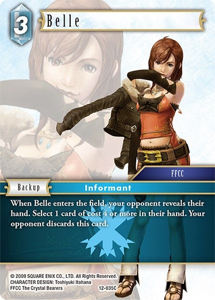 Belle (12) [OP12] - Final Fantasy TCG Single