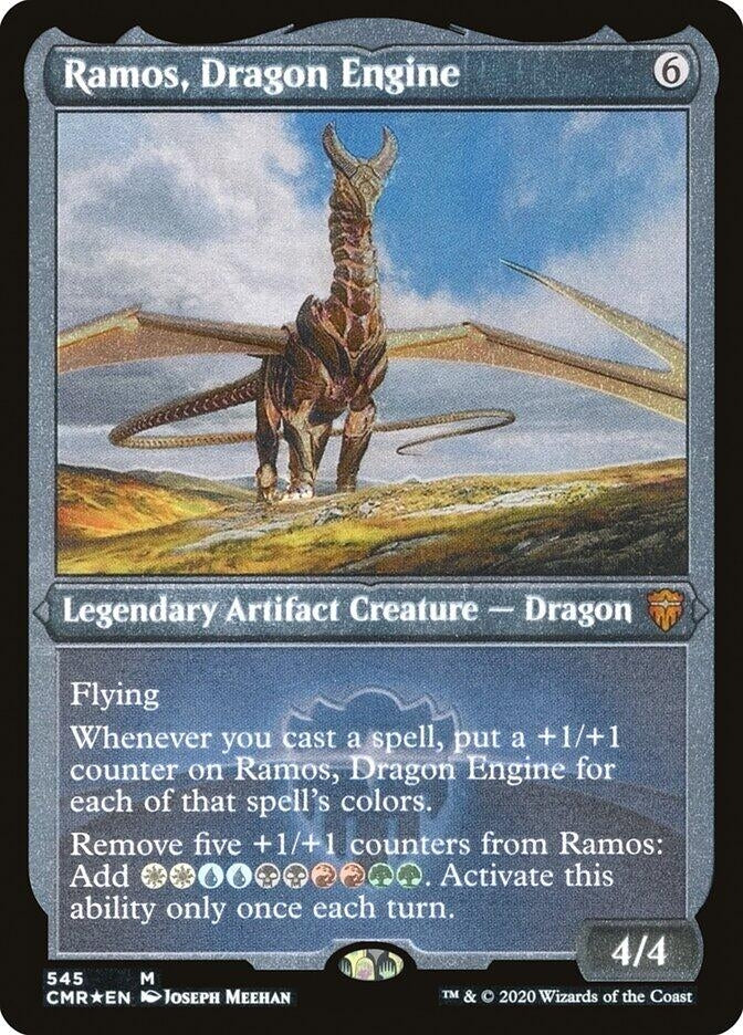 Ramos Dragon Engine (Foil Etched) (545) [CMR] - MTG Single