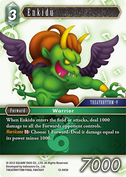 Enkidu (12) [OP12] - Final Fantasy TCG Single