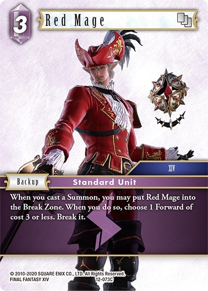 Red Mage (12) [OP12] - Final Fantasy TCG Single