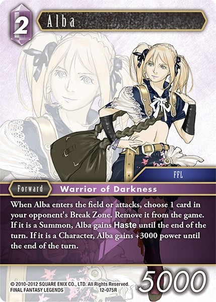 Alba (12) [OP12] - Final Fantasy TCG Single