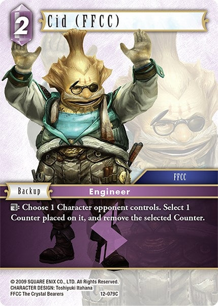 Cid (FFCC) (12) [OP12] - Final Fantasy TCG Single
