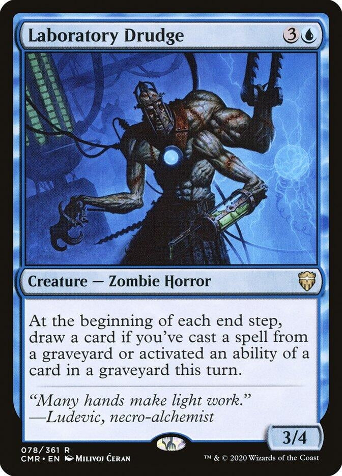 Laboratory Drudge (78) [CMR] - MTG Single