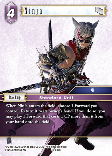 Ninja (XIV) (12) [OP12] - Final Fantasy TCG Single